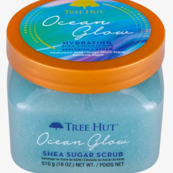 NEW -  Tree Hut Shea -  Ocean Glow Hydrating Sugar Scrub - Picture 3 of 3